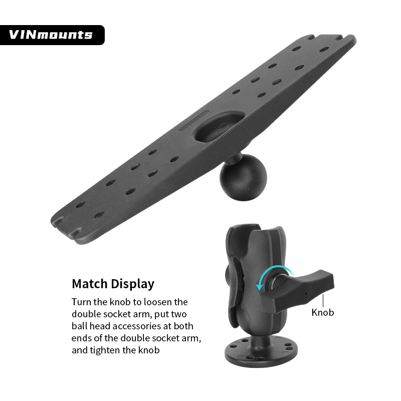 Aluminum Fish Finder Mount wit - Fish Finder Mount 评论和价格