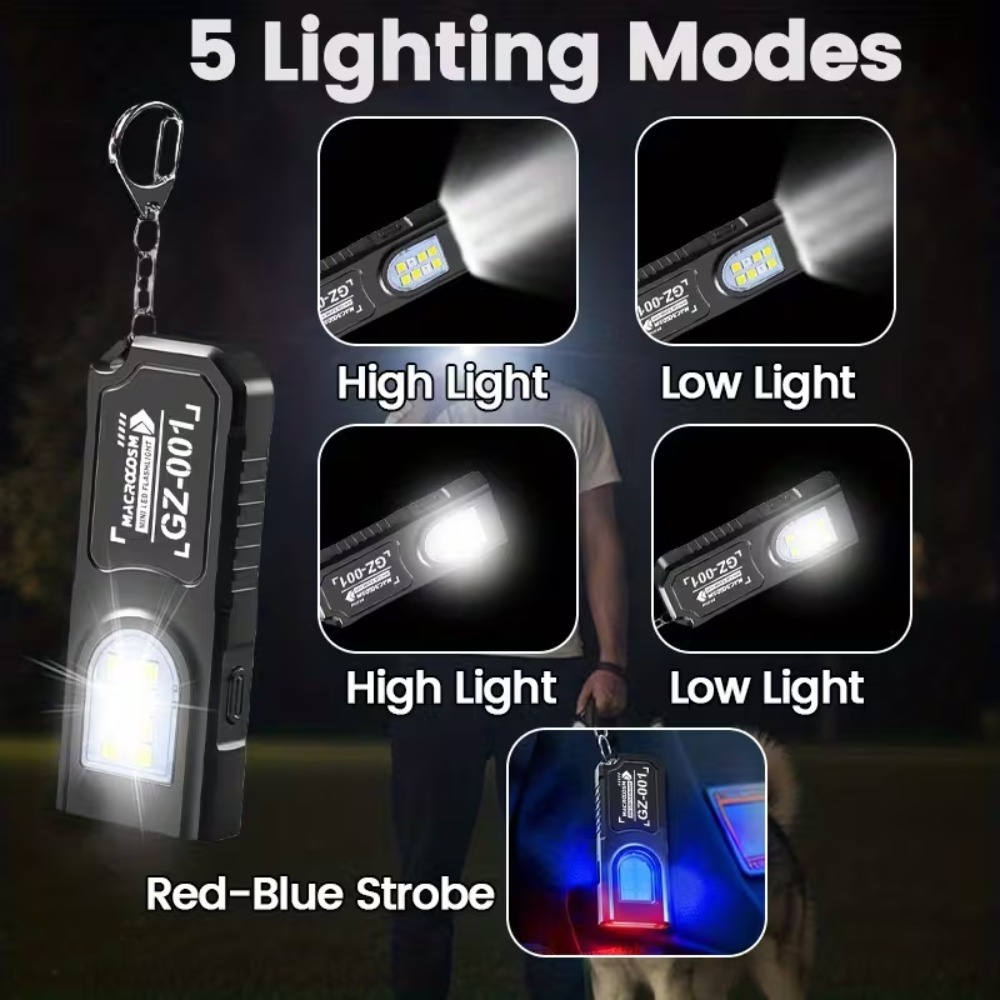 Mini COB LED Keychain Flashlig - Fishing Light 评论和价格